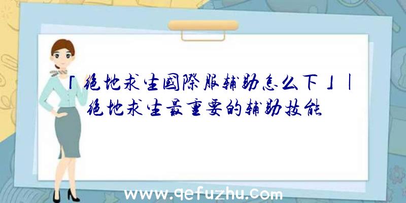 「绝地求生国际服辅助怎么下」|绝地求生最重要的辅助技能